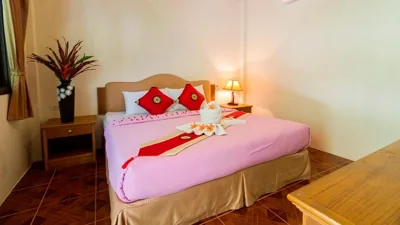 정원 전망 방갈로 - 더블 침대 — Starlight Resort Koh Phangan